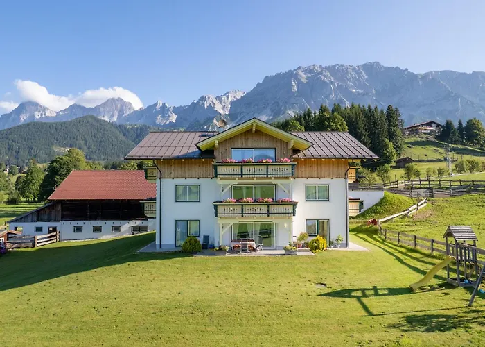 Daire Luxus-appartements Fosensteiner Ramsau am Dachstein