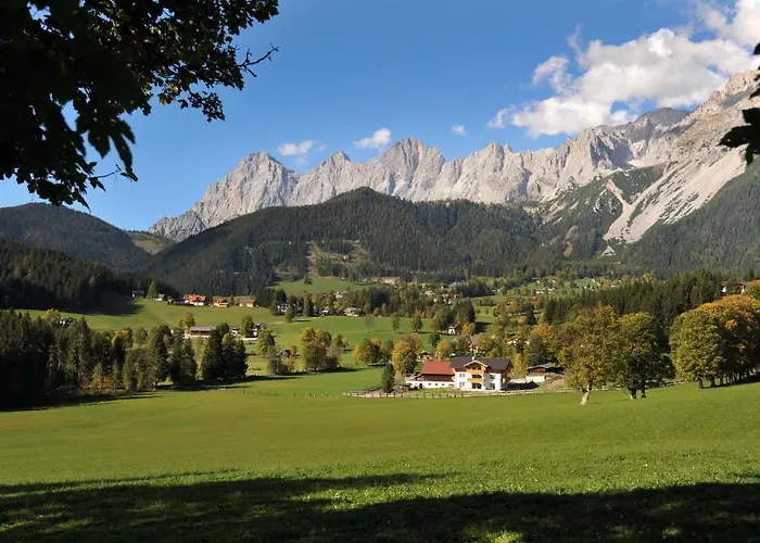 Luxus-appartements Fosensteiner Daire Ramsau am Dachstein